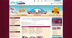 Desktop Screenshot of mejean-salaisons.com